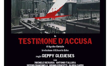 Fasano, al teatro Kennedy “Testimone d’Accusa” di Agatha Christie, regia di Geppy Gleijeses