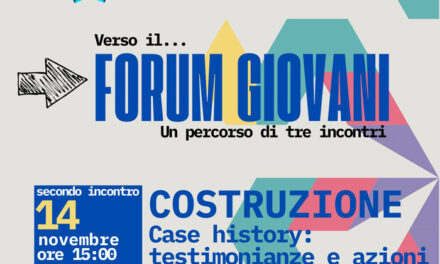 Verso il Forum Giovani Brindisi, “Costruzione” – Nuovo appuntamento in programma Giovedì 14 novembre