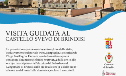 Castello Svevo di Brindisi, il calendario delle visite guidate