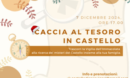 Carovigno, vigilia dell’Immacolata in Castello: il 7 dicembre caccia al tesoro per le famiglie nel Castello Dentice di Frasso