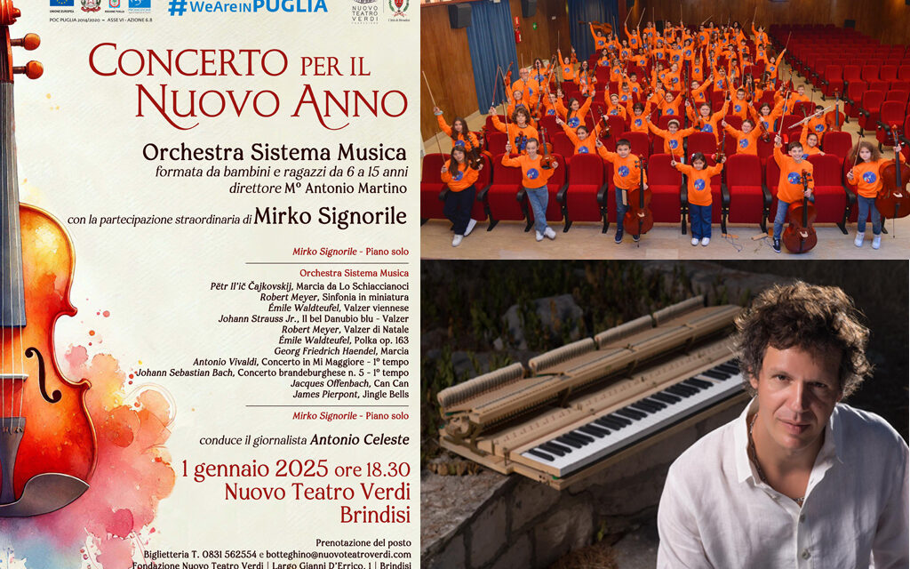 Brindisi, “Concerto per il Nuovo Anno” al Verdi: la musica dei piccoli talenti