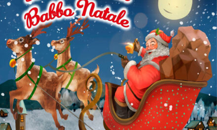 Natale a Fasano, Babbo Natale saluta i bambini in piazza Ciaia