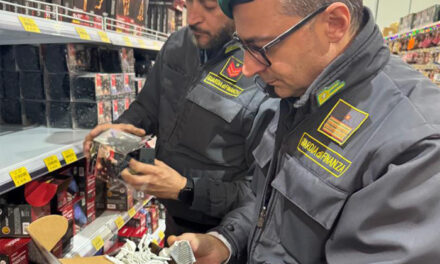 Gdf Brindisi, “Natale sicuro” Controlli a contrasto del commercio di prodotti natalizi non conformi agli standard di sicurezza