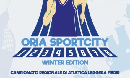 Domenica 29 dicembre appuntamento con “Oria Sportcity Winter Edition”