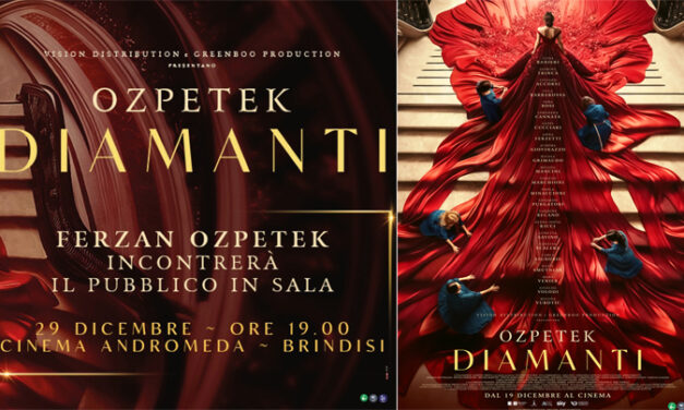 Ferzan Ozpetek all’Andromeda Cinemas domenica 29 dicembre per salutare il pubblico del suo nuovo film “Diamanti”