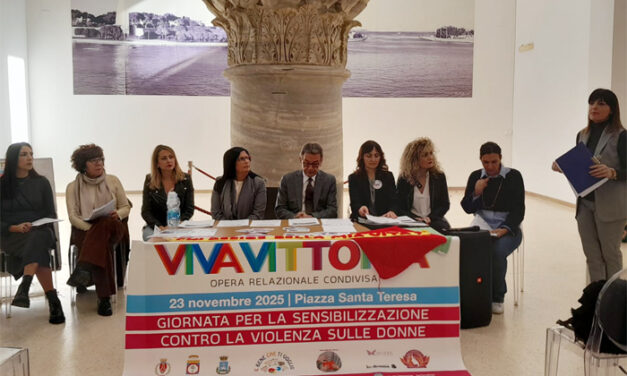 Viva Vittoria Brindisi il progetto nazionale contro la violenza sulle donne che culminerà nel novembre del 2025