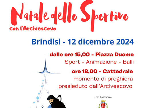 Gli sportivi della Diocesi di Brindisi-Ostuni incontrano l’Arcivescovo Giovanni in occasione del “Natale dello Sportivo”