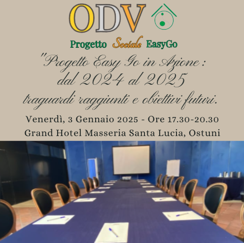 Ad Ostuni presso il Grand Hotel Masseria Santa Lucia l’evento “Progetto Easy Go in Azione”