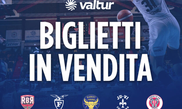 Valtur Brindisi, in vendita i biglietti per le prossime partite interne al PalaPentassuglia