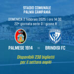 Calcio Serie D Girone H, US Palmese 1914 – Brindisi FC: online i biglietti per i tifosi ospiti