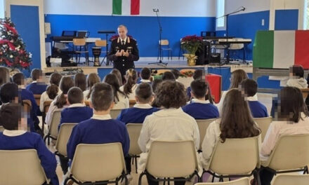 Montalbano di Fasano (BR). I Carabinieri incontrano gli studenti della Primaria “Don Milani” e della Secondaria “G. Fortunato”