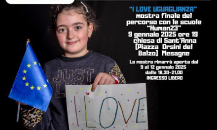 Mesagne, “I Love uguaglianza”, mostra ed evento finale del progetto “Human23”