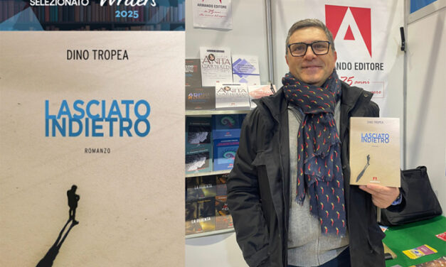 Il libro “Lasciato Indietro” di Dino Tropea in concorso a Sanremo Writers 2025: un viaggio tra parole, musica e resilienza