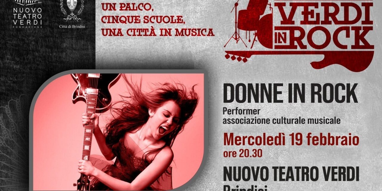 Al Verdi di Brindisi “Donne in Rock”: quando la musica diventa storia