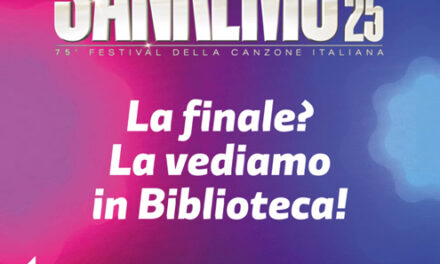 Fasano, proposta dell’assessorato alla Cultura su Sanremo 2025: “La Finale? La vediamo in Biblioteca!”