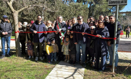 Inaugurato il nuovo parco giochi inclusivo nel Parco delle Colonne a Carovigno