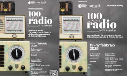 Mostra ‘100 anni di radio e 70 anni di TV’ a Brindisi – 13-17 febbraio 2025