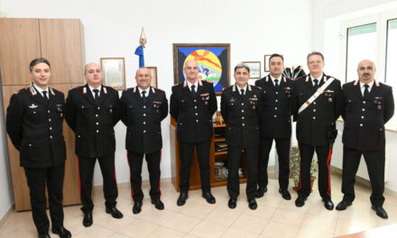 Visita del Generale di Brigata Ubaldo Del Monaco, Comandante della Legione Carabinieri “Puglia”, alle Stazioni Carabinieri di Cisternino e Pezze di Greco